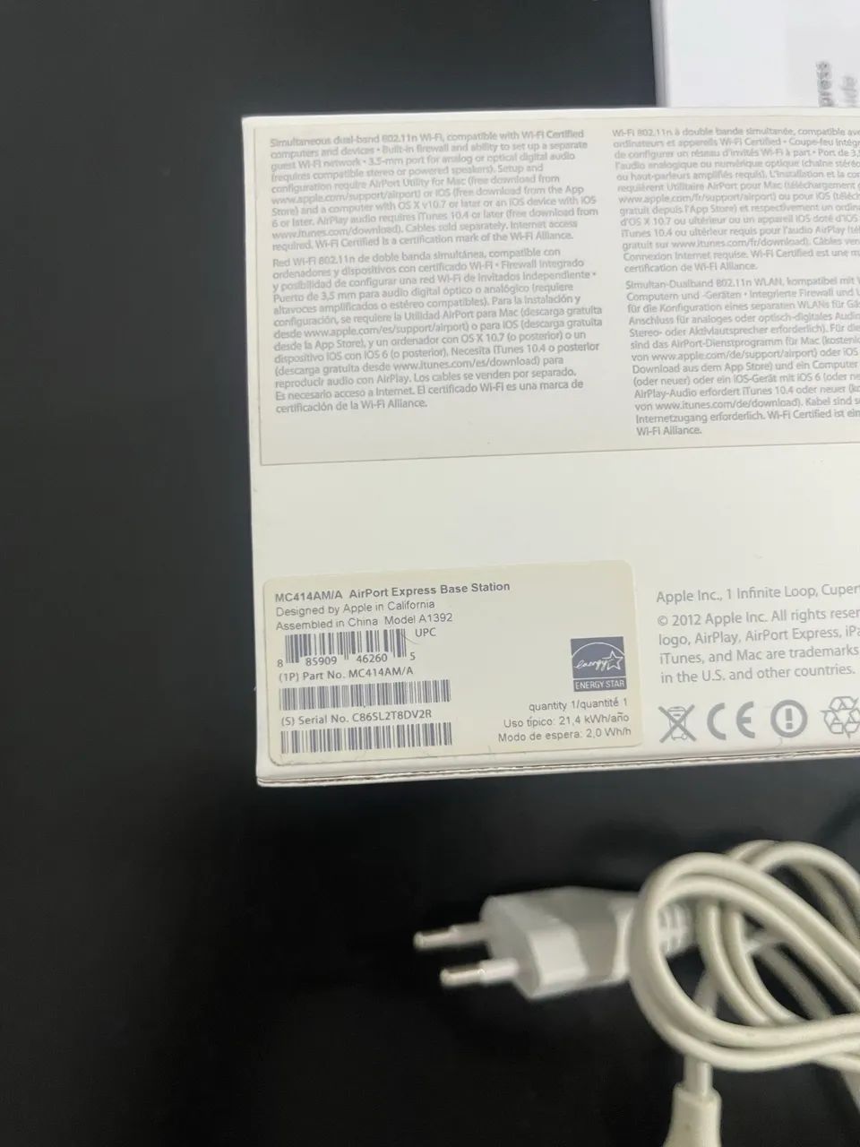 Apple AirPort Express A1392 - Foto 2