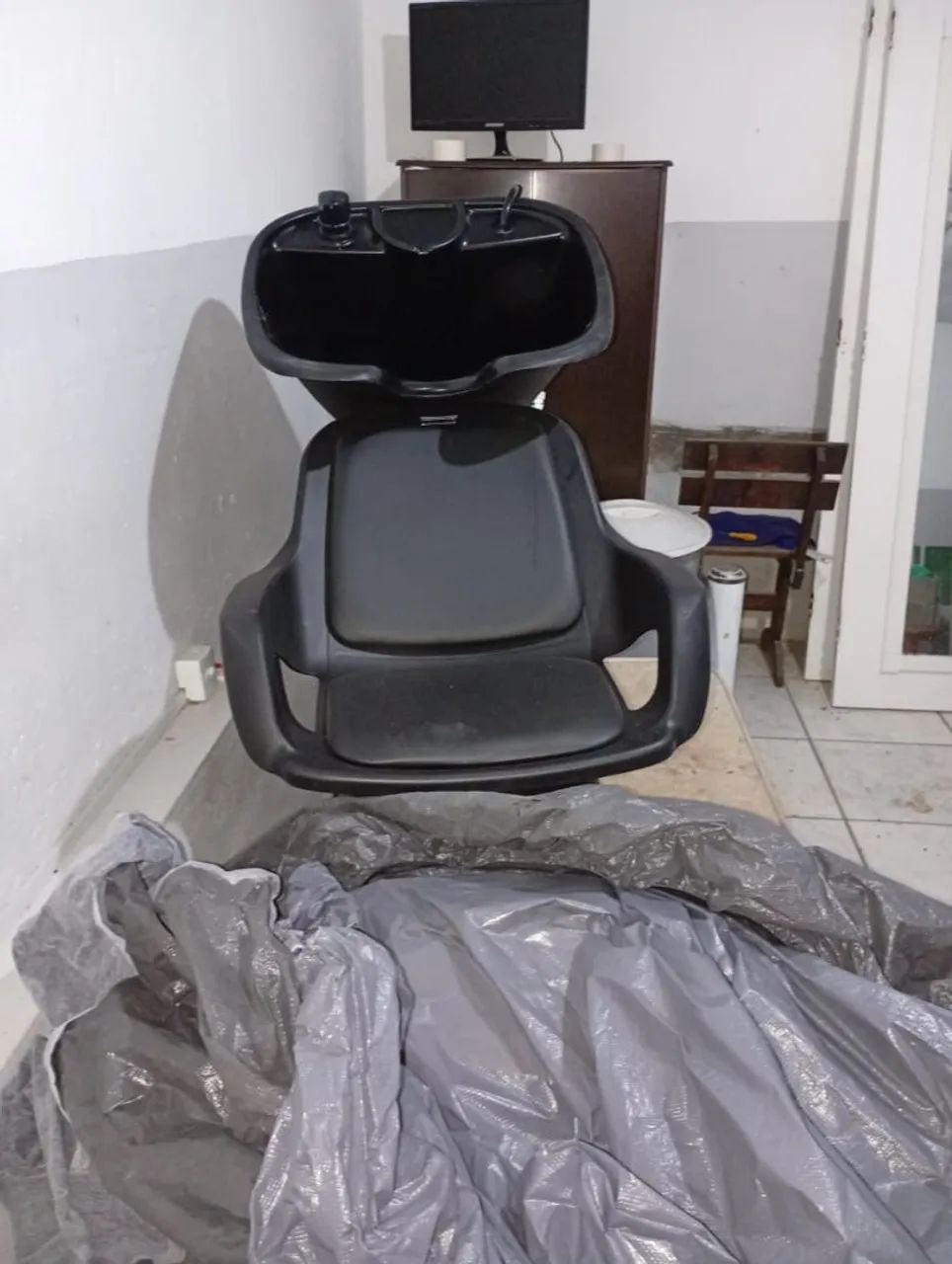 Lavadora e cadeira para salão  - Foto 5