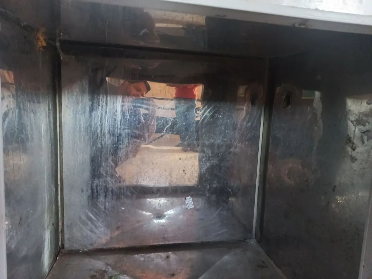 Bancada inox com pedra e geladeira  - Foto 2