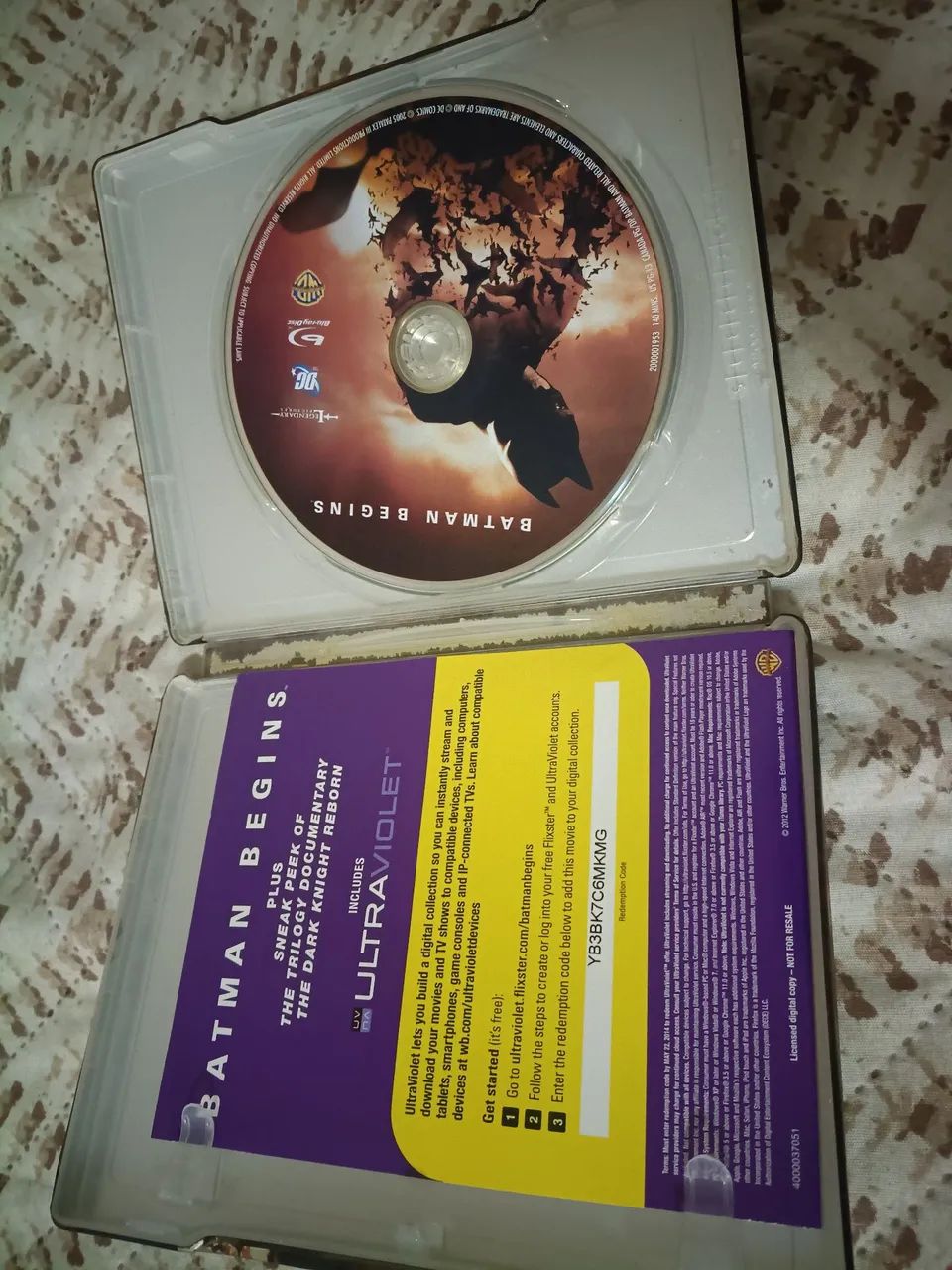 Blu Ray Batman o cavaleiro das trevas e batman begins + box importado poderoso chefão  - Foto 5