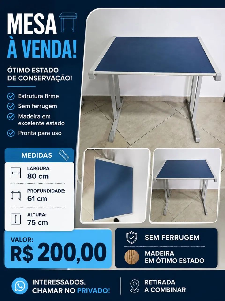 Mesa Escritório - Foto 3