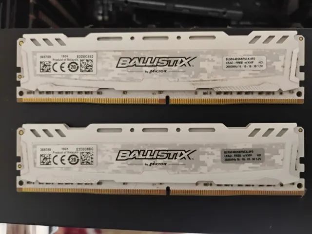Memória ram 16GB DDR4 2666mhz