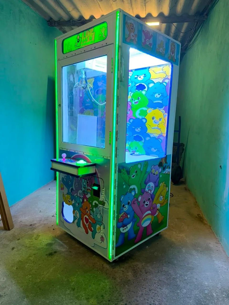 Maquina de ursinho grua