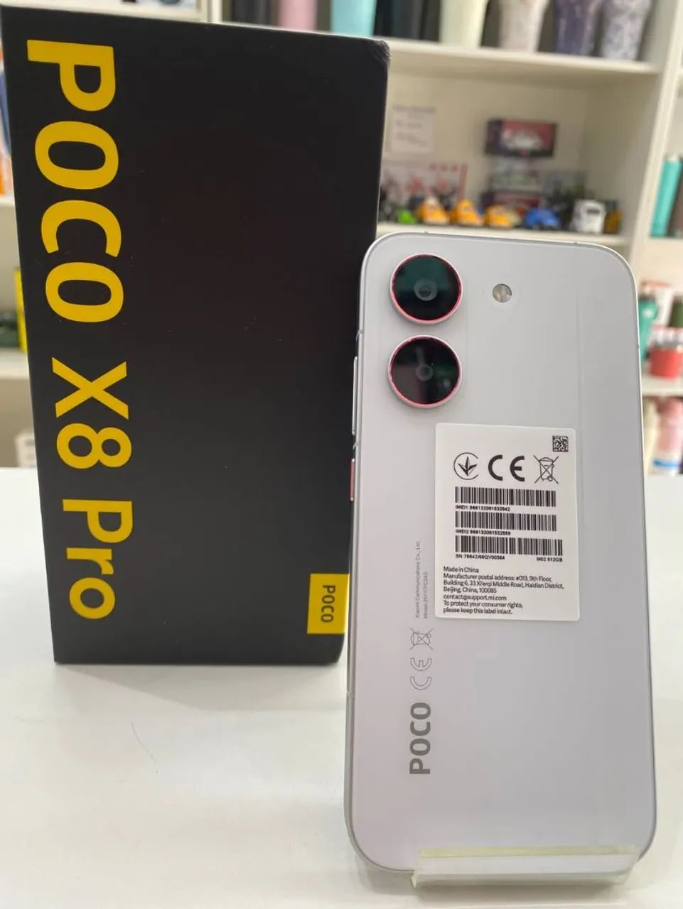 POCO X8 PRO 12/512 GB BRANCO LACRADO  - Foto 3