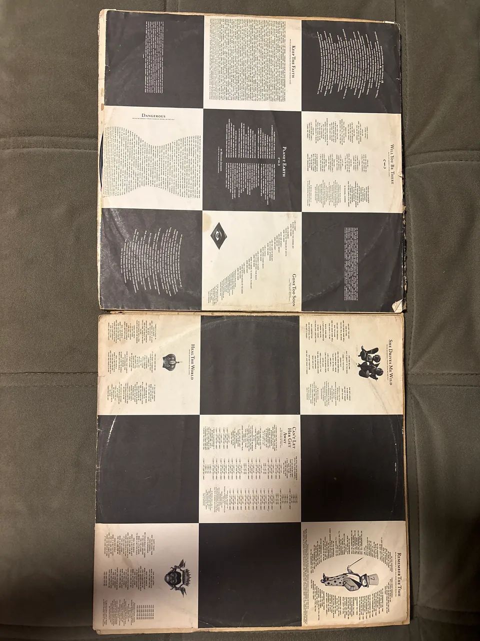 Disco LP Michael Jackson Dangerous - Foto 3