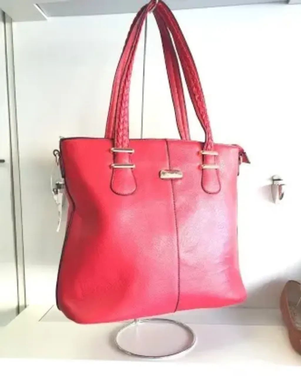 Suporte Bolsa Simples Cromado  - Foto 4