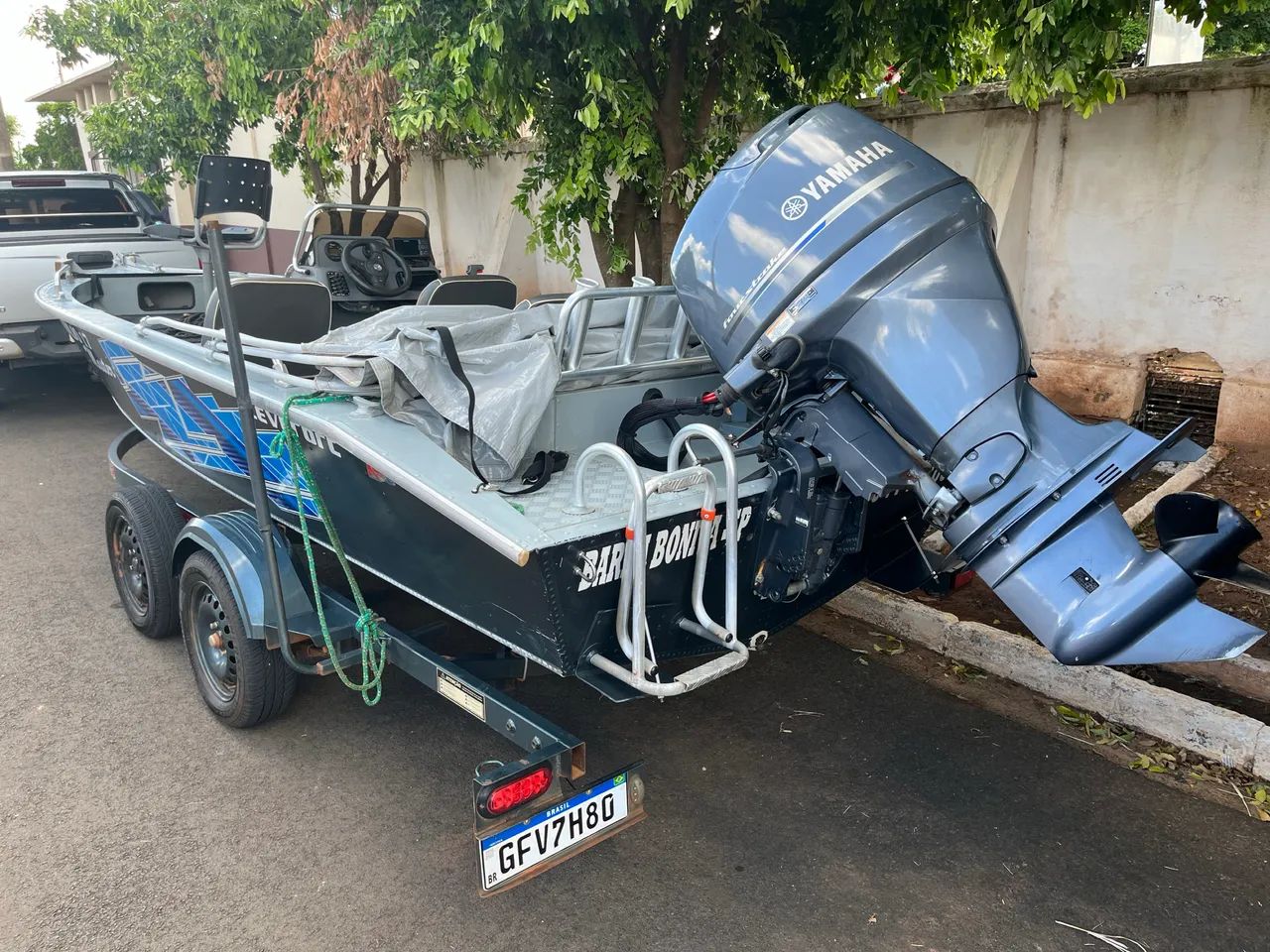 Lancha levefort 90 hp 4 tempos Marajó  - Foto 8