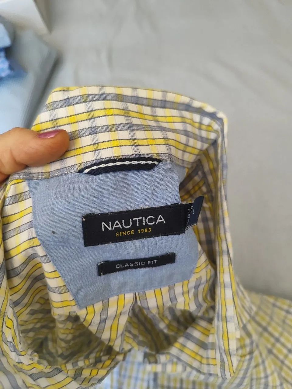 ? LOTE COM 7 CAMISAS MASCULINAS IMPORTADAS - Foto 5
