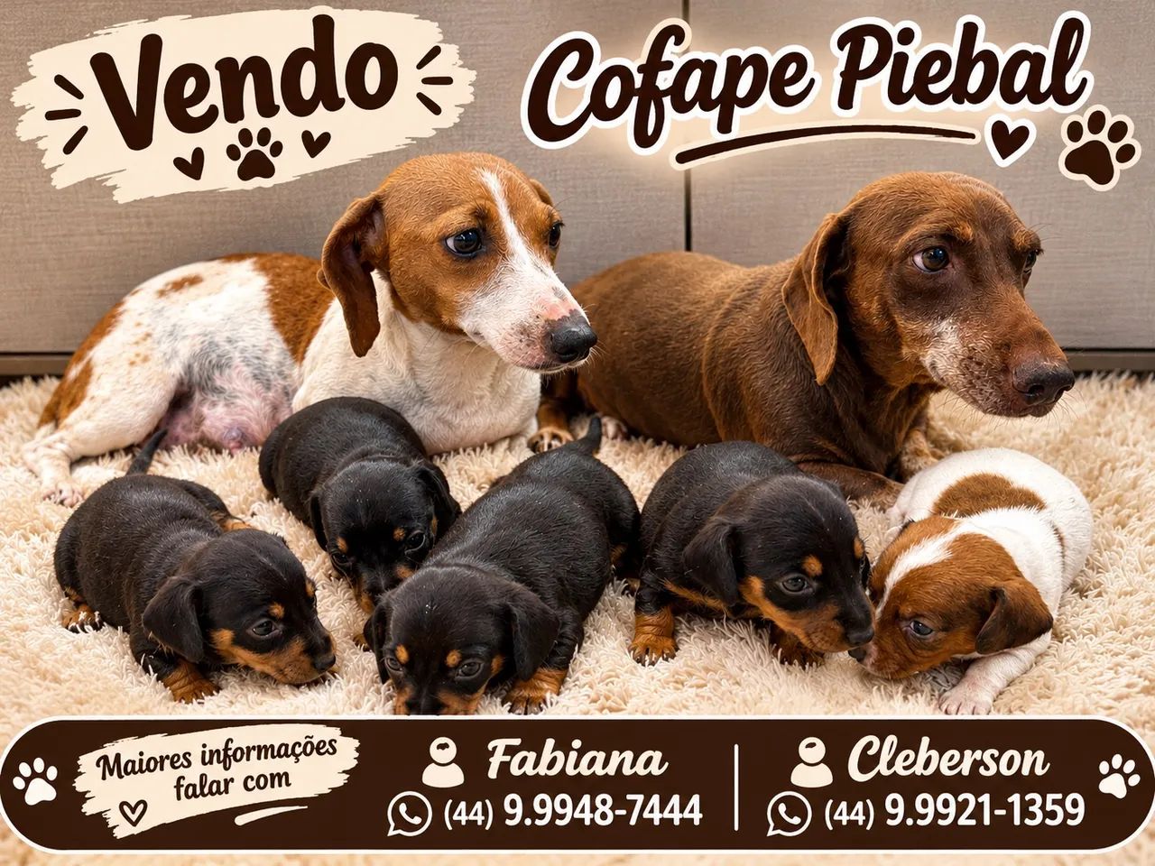 Vendo Cofape Piebal Salsichinha 