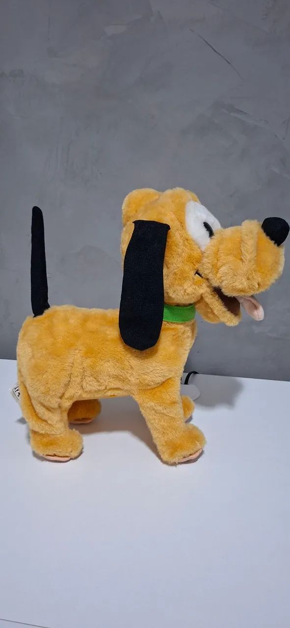 Cão Pluto Interativo Com Comando Sonoro Long Jump - Com 3 Apitos Originais - Foto 3