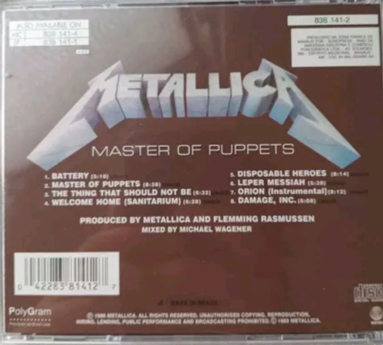 CD Metallica Lacrado - Foto 3