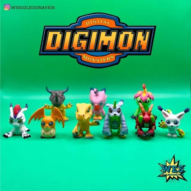 Digimon Adventure (9 digimons) - Foto 2