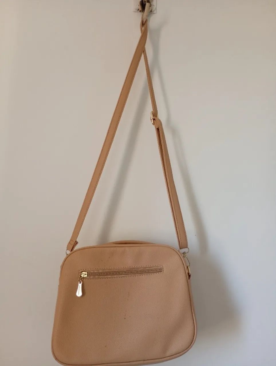 Bolsa a tira colo de couro ecológico  - Foto 5