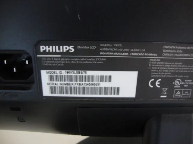 Monitor LCD Philips Modelo 196 V3L - Foto 4