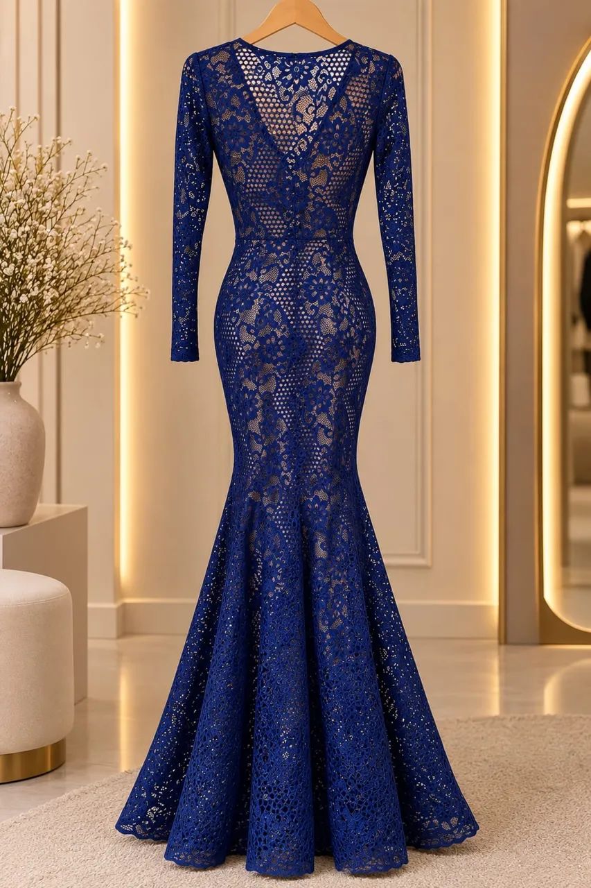 Vestido azul escuro - Foto 2