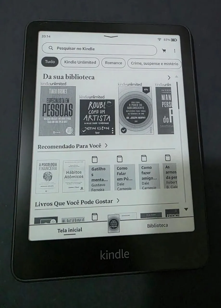 Kindle Paperwhite 12th (A PROVA D'ÁGUA) - Tablets e E-Readers
