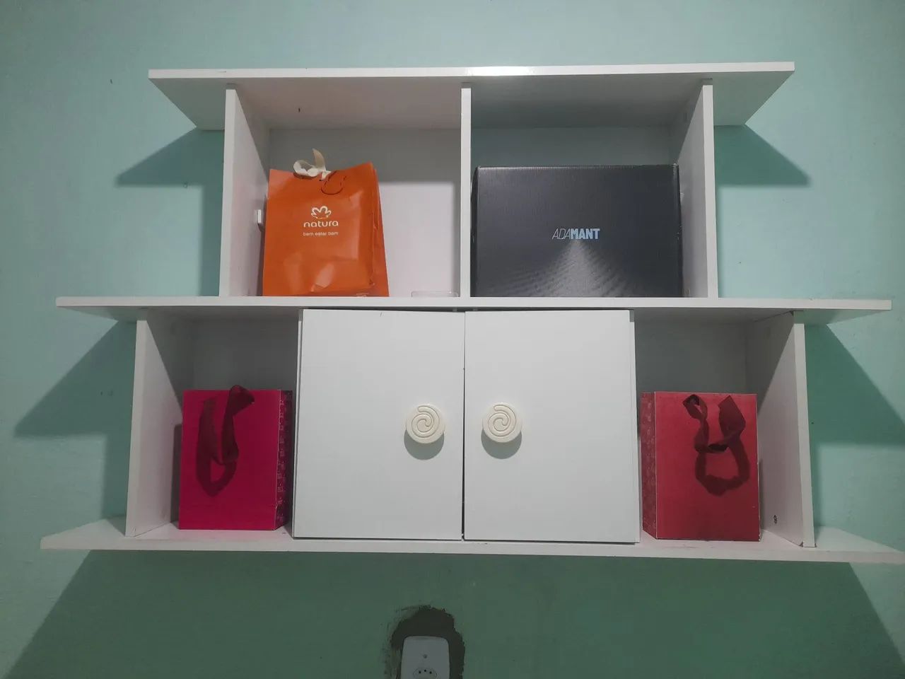 Kit guarda roupa infantil + nicho prateleira  - Foto 2
