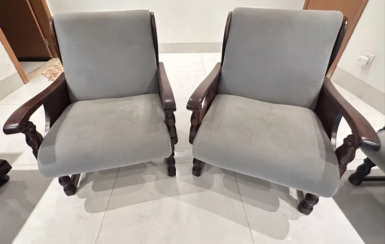Sofa 3 lugares e 2 poltronas - Foto 4
