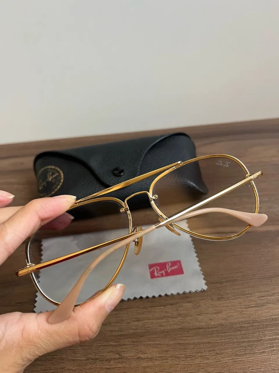 Óculos Rayban Blaze Aviator  - Foto 3