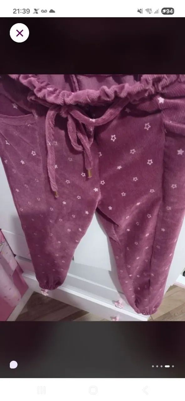 Calça jogger infantil 