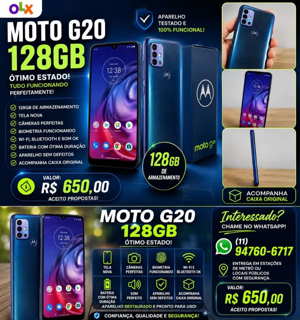 Moto G20 - Foto 2
