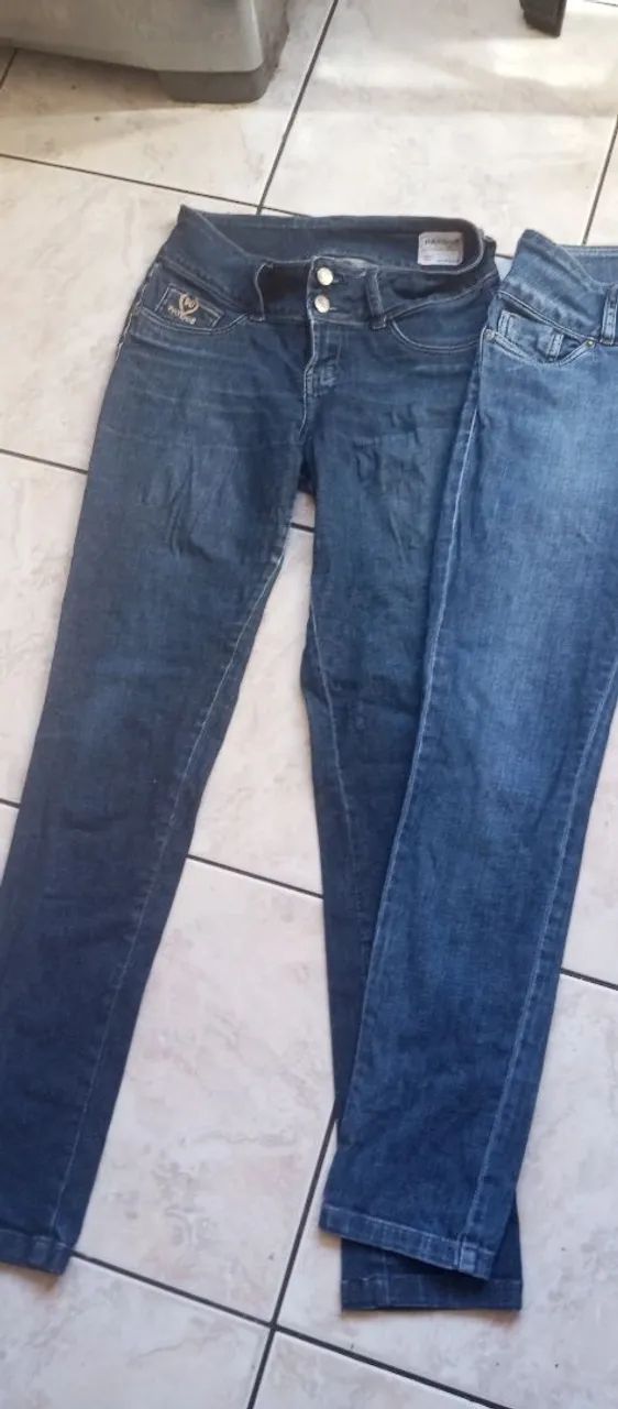 Calça jeans feminina 38 - Foto 2