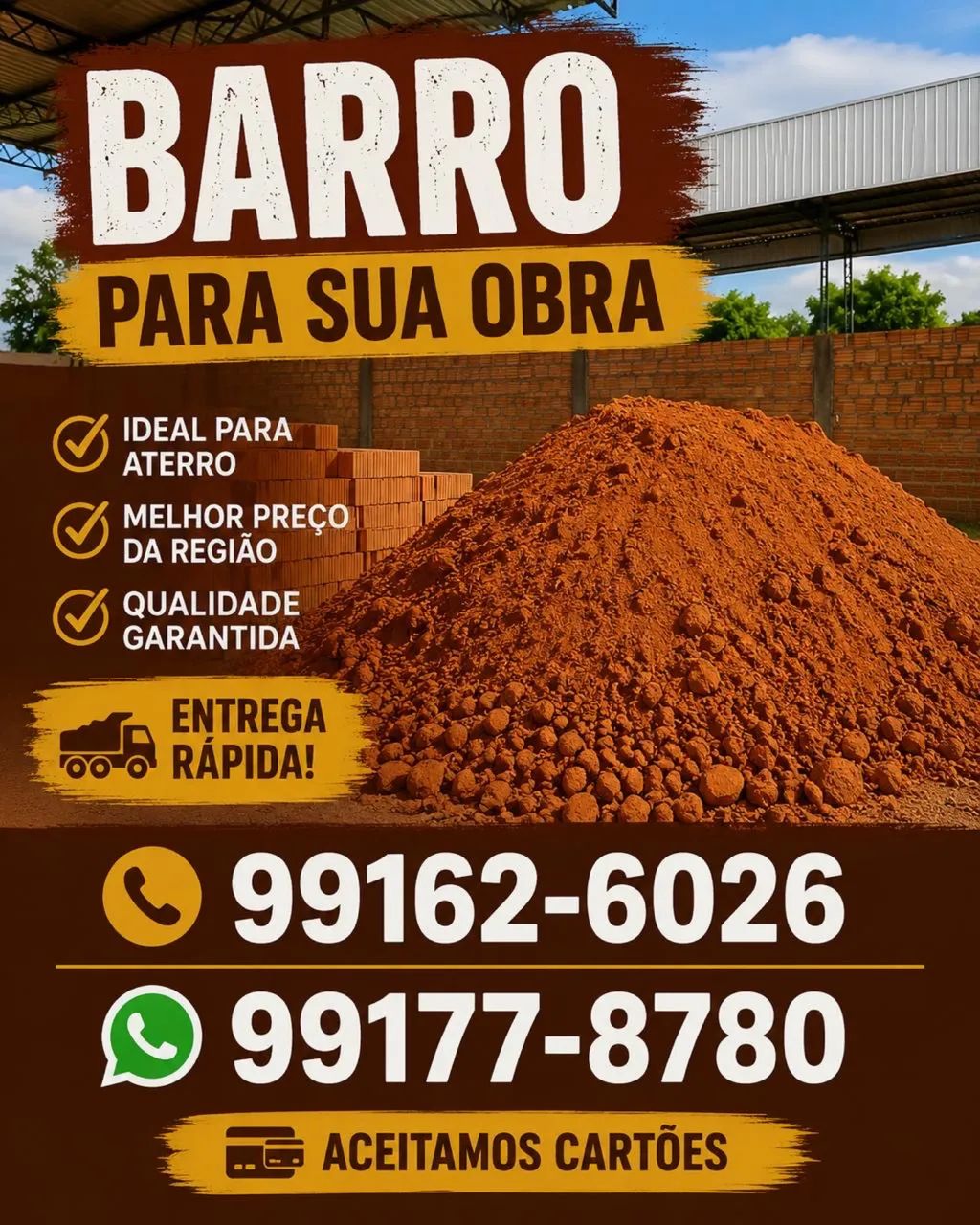Barro Reboco para sua construção 