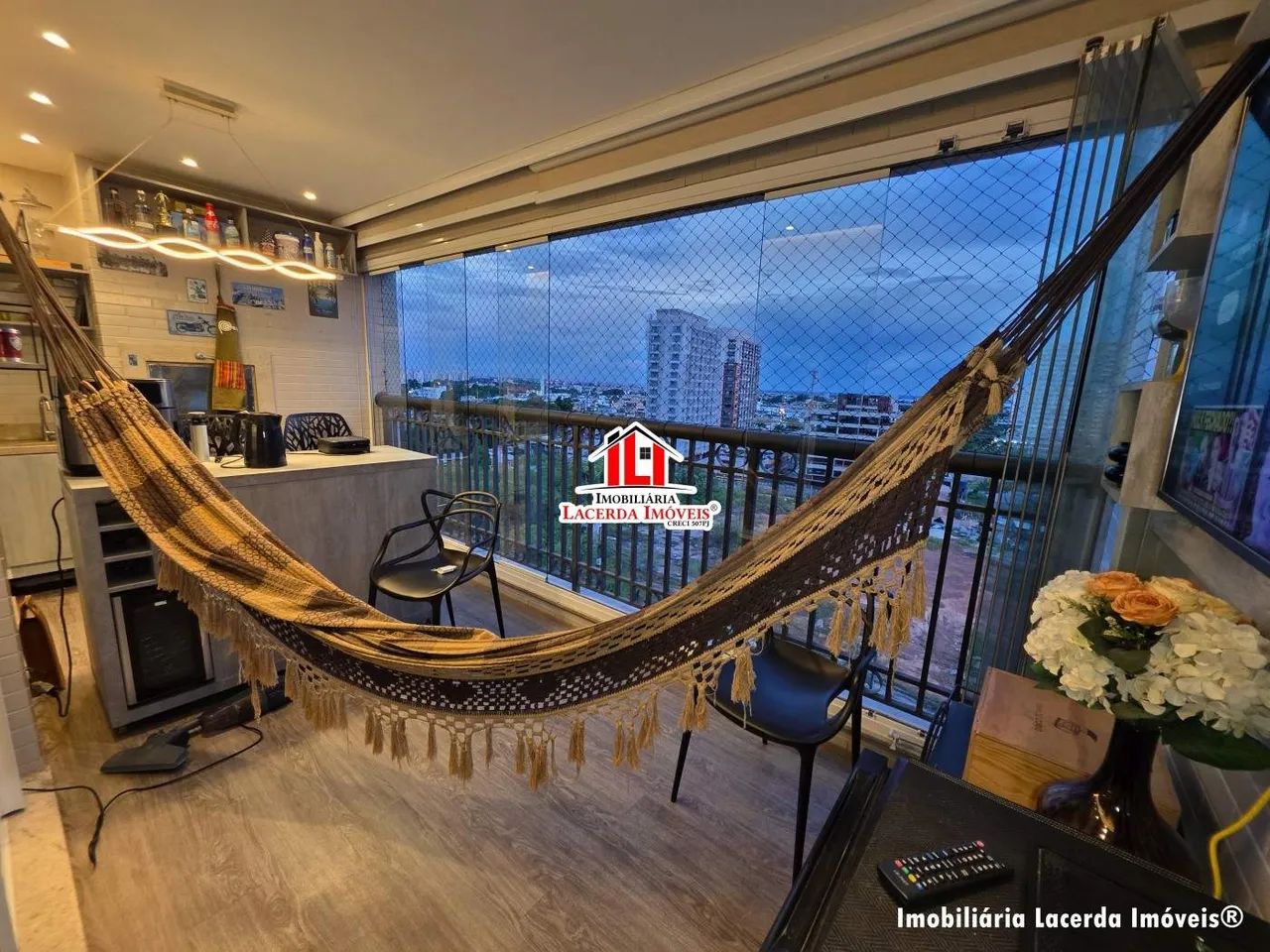 APARTAMENTO RESERVA INGLESA - LIVERPOOL, 113M², 3 SUITES, MOBILIADO, VISTA PONTE RIO NEGRO - Foto 4
