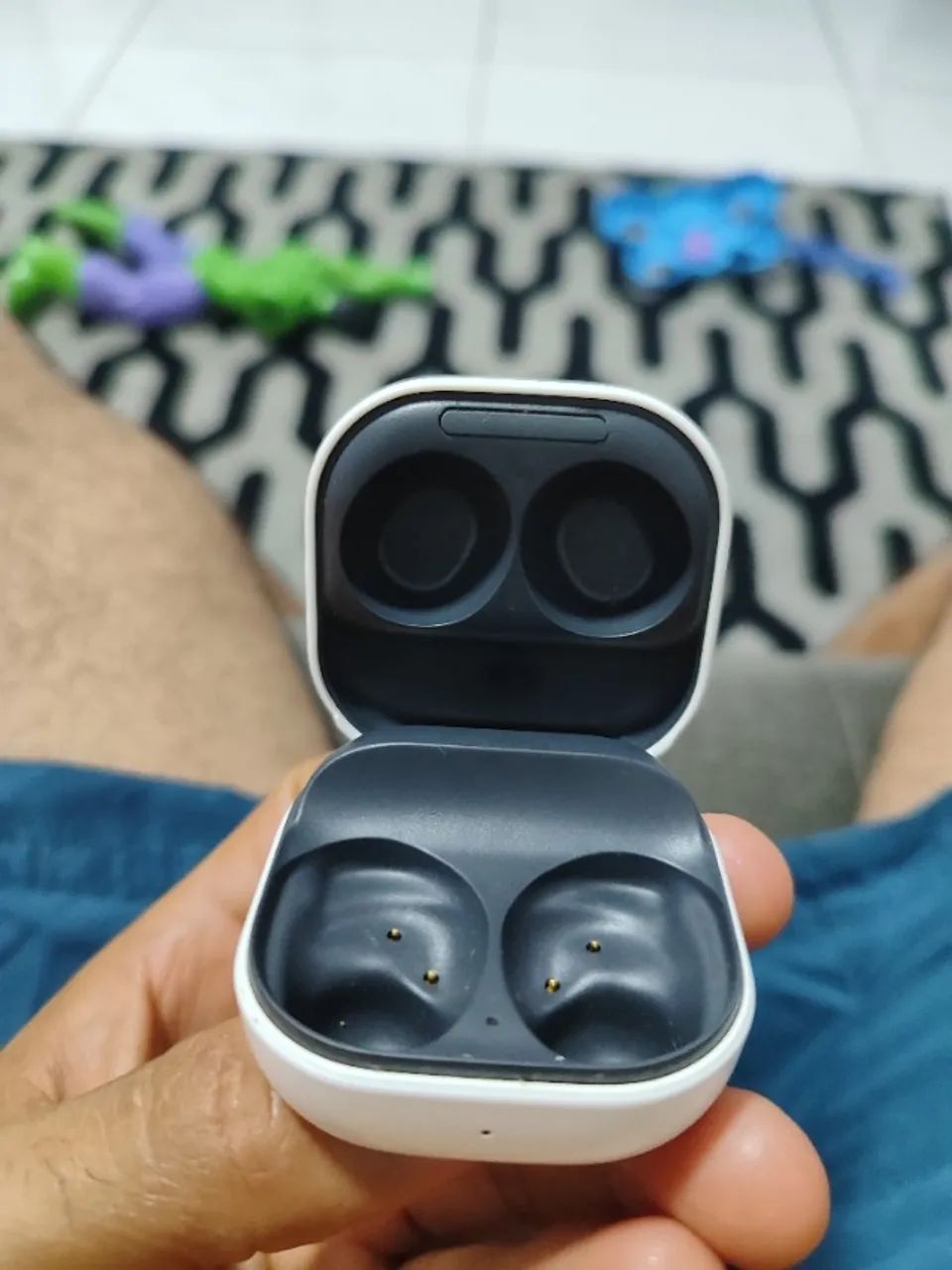 Caixa estojo fone Samsung buds FE
