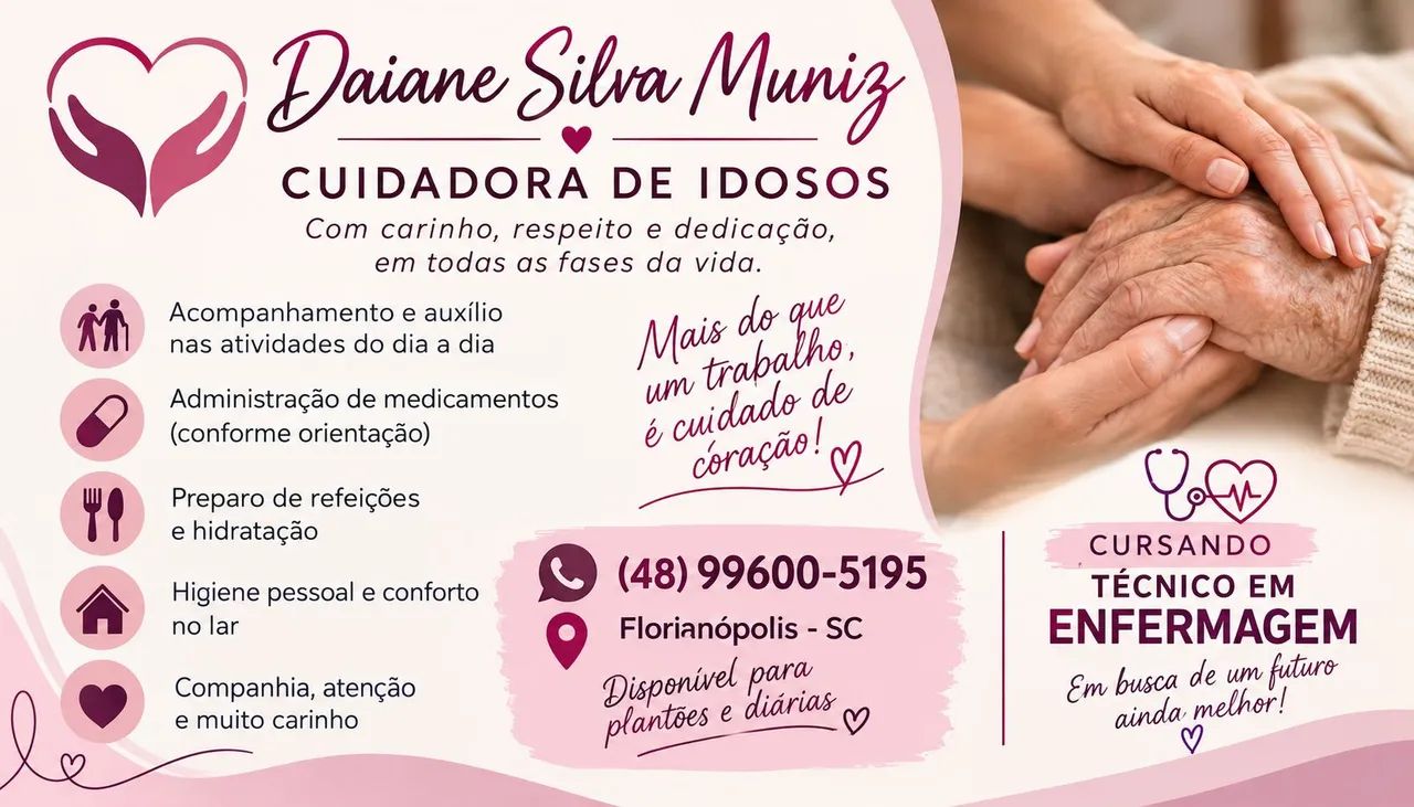 Cuidadora de idosos 