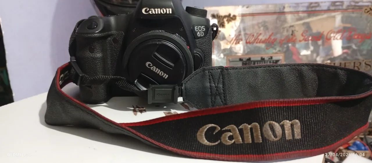 Câmera Canon 6D 35000 cliques  - Foto 4
