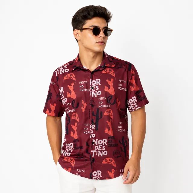 Camisa Estampa Regional - Foto 4
