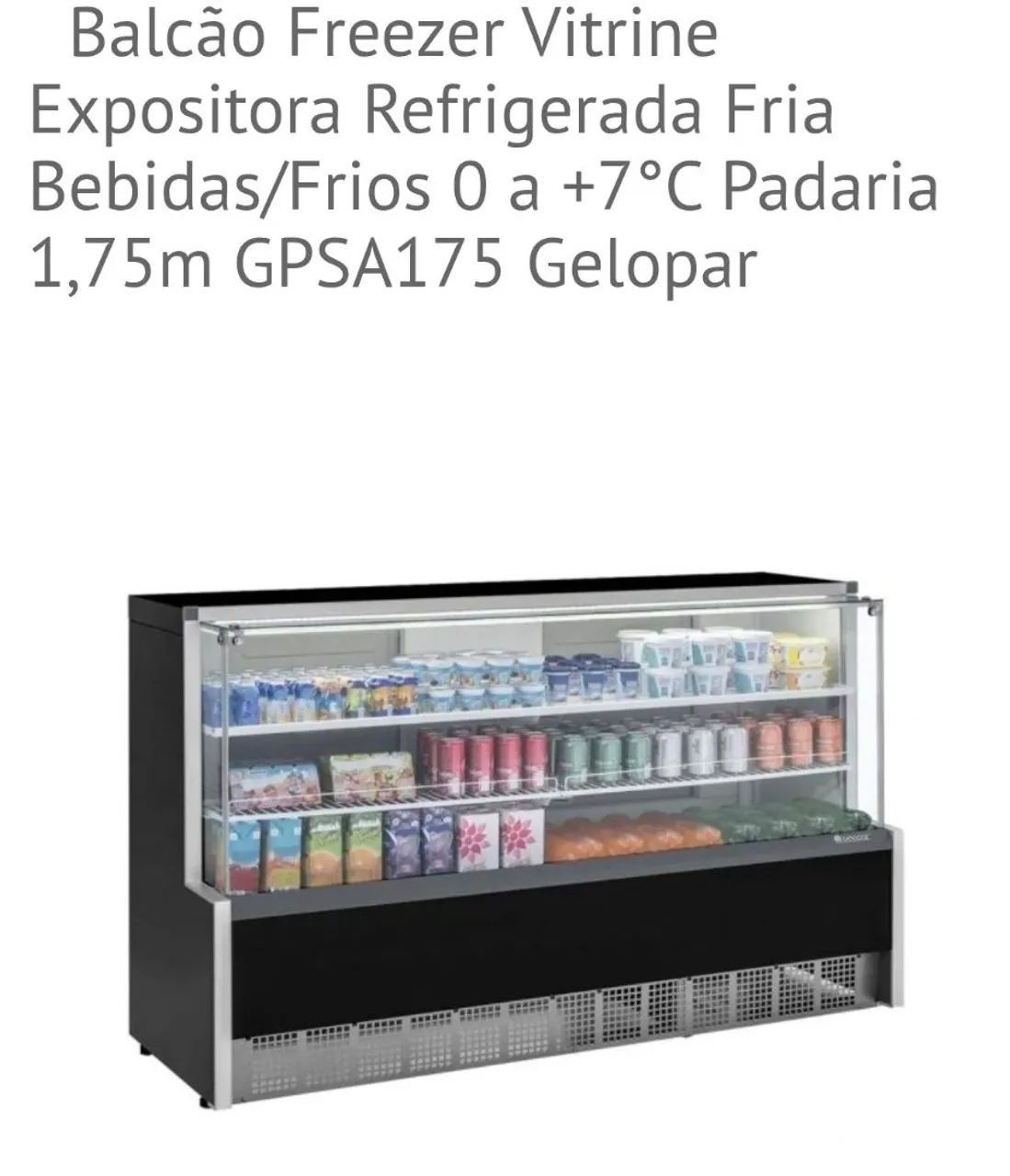 Expositor Refrigerado Vitrine - Foto 2