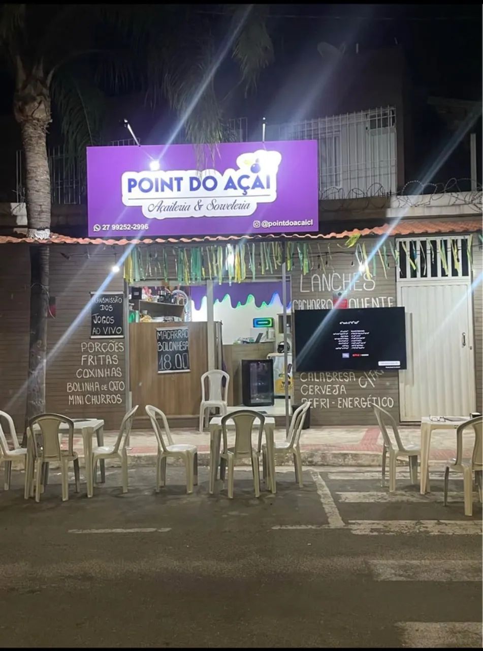 OPORTUNIDADE IMPERDÍVEL!!!   VENDO LOJA DE AÇAÍ E SORVETE MONTADA 