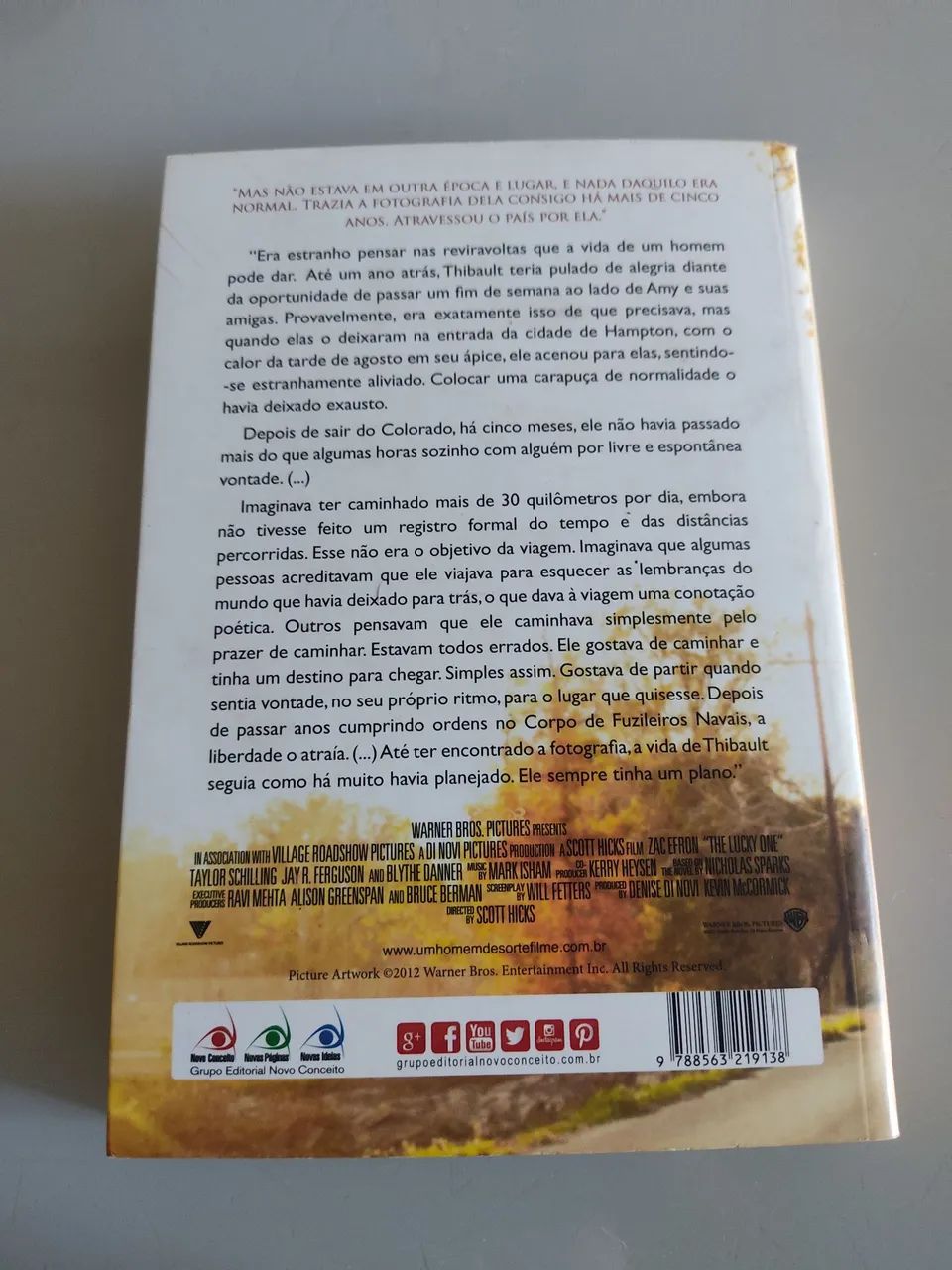 Nicholas Sparks - Um homem de sorte  - Foto 4