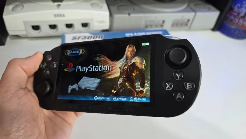 Portátil SF3000 4,5 polegadas (formato de PSP) 64gb com jogos - Foto 3