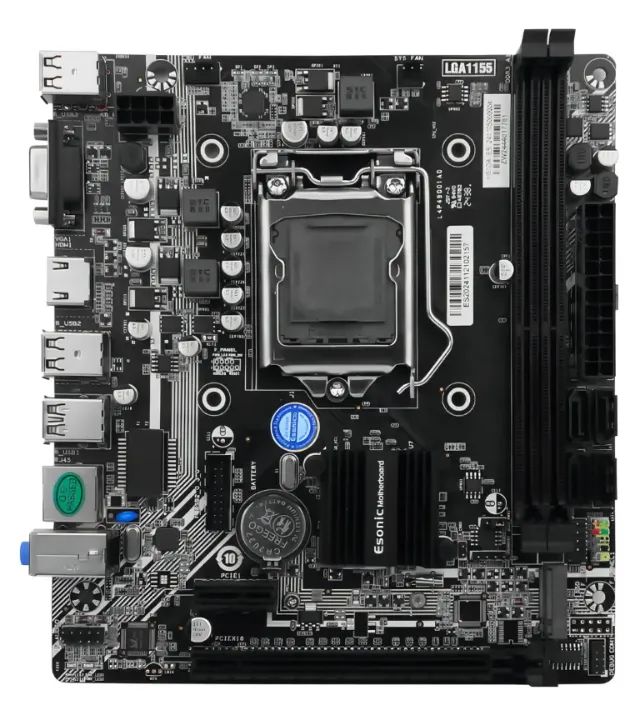 Placa mãe Intel H61 LGA 1155 nova, lacrada, com garantia! - Foto 3