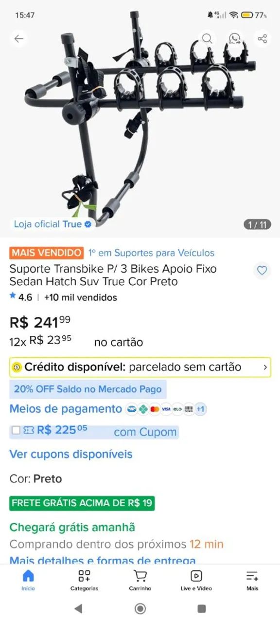 Transbike Sem Uso - Foto 2