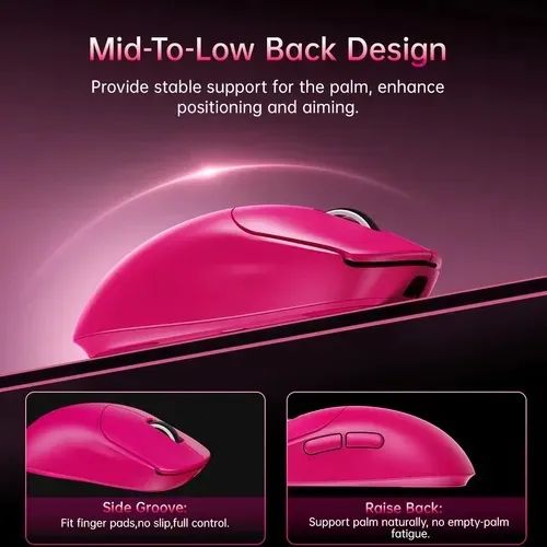 Mouse Gamer Sem Fio Delux M400 (Tri-Mode) - Foto 4