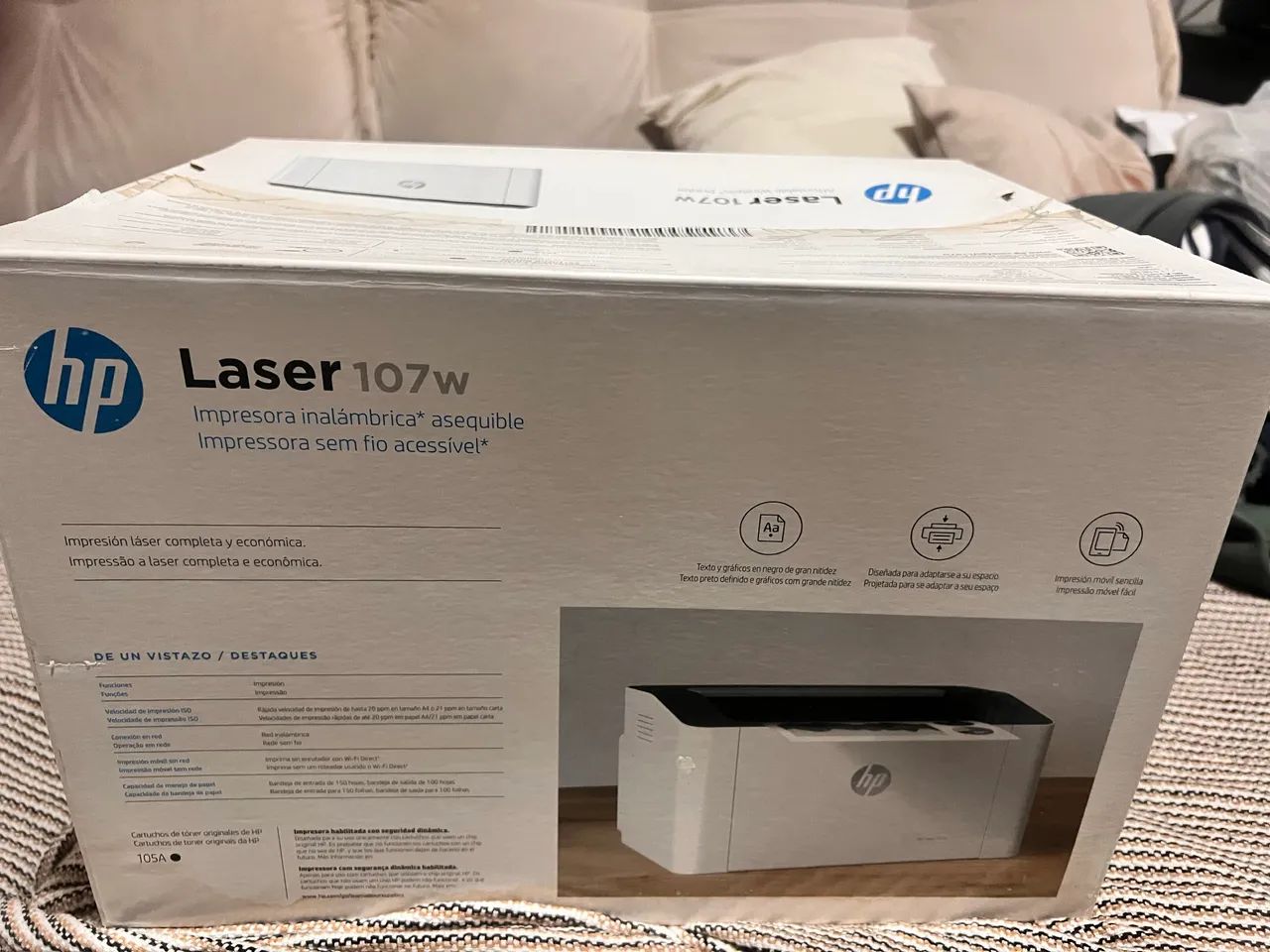 Impressora HP LASER  - Foto 2
