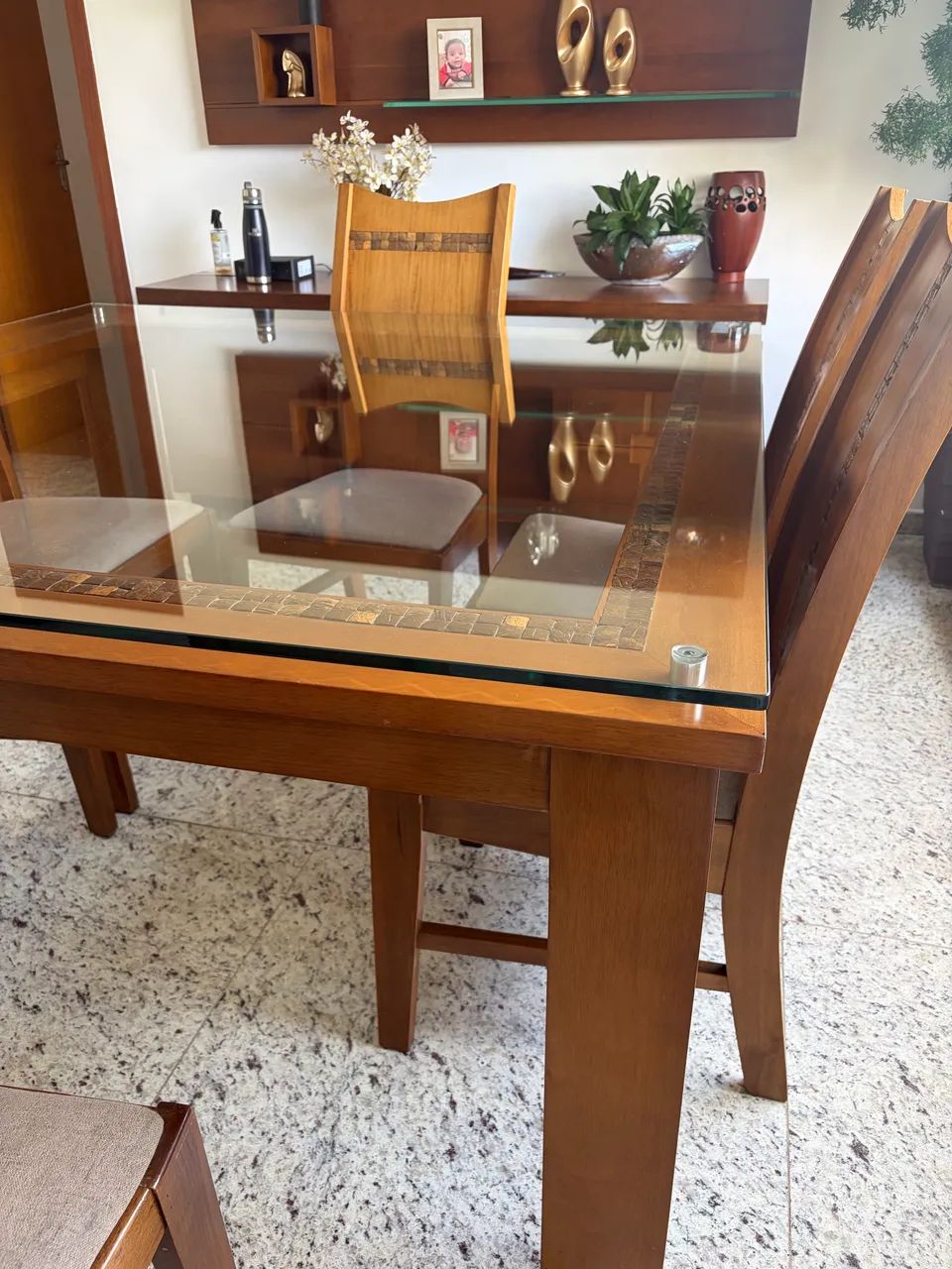 Mesa de jantar com seis cadeiras  - Foto 2