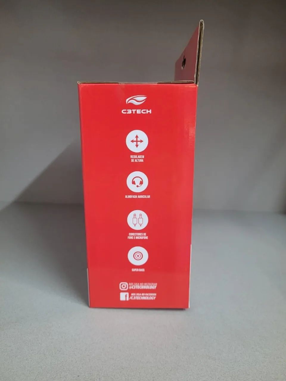 Headset com Microfone C3Tech Voicer Comfort PH-60BK.  - Foto 3