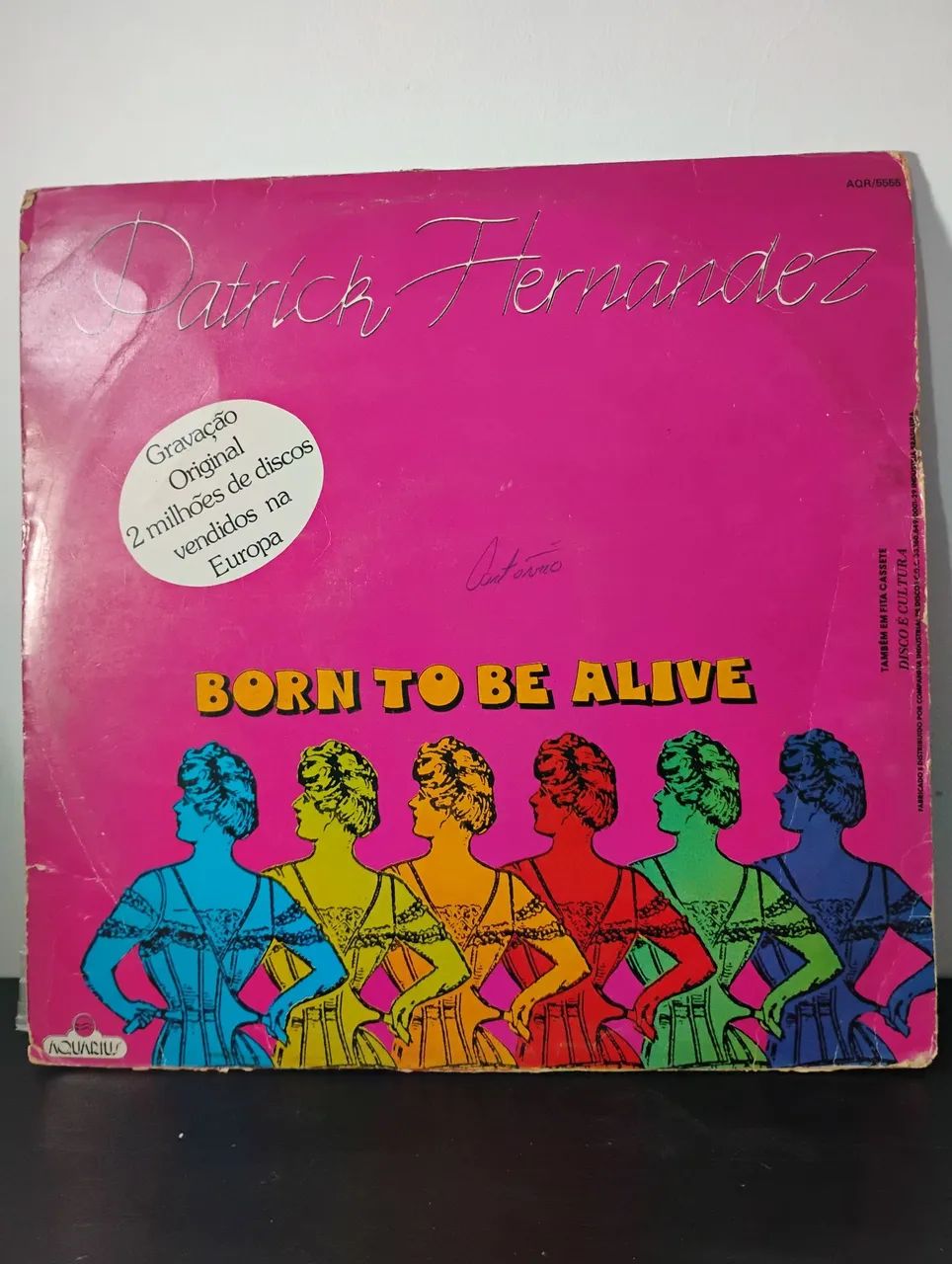 LP Vinil Born to Be Alive - Patrick Hernandez (1979)