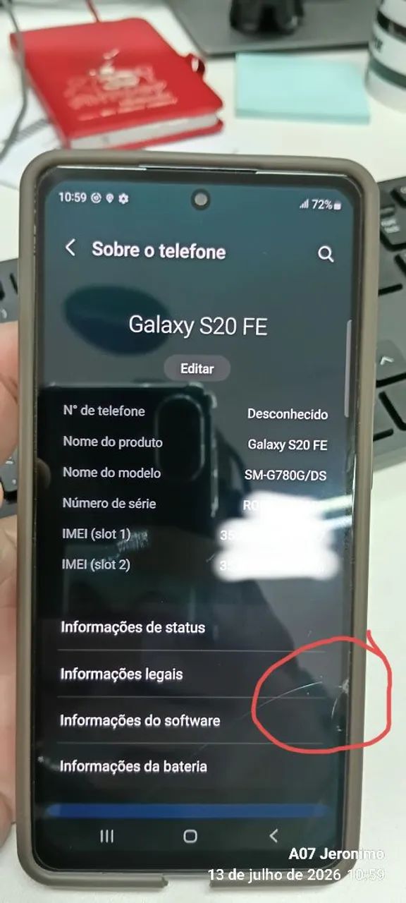 Galaxy S20 fe - Foto 3