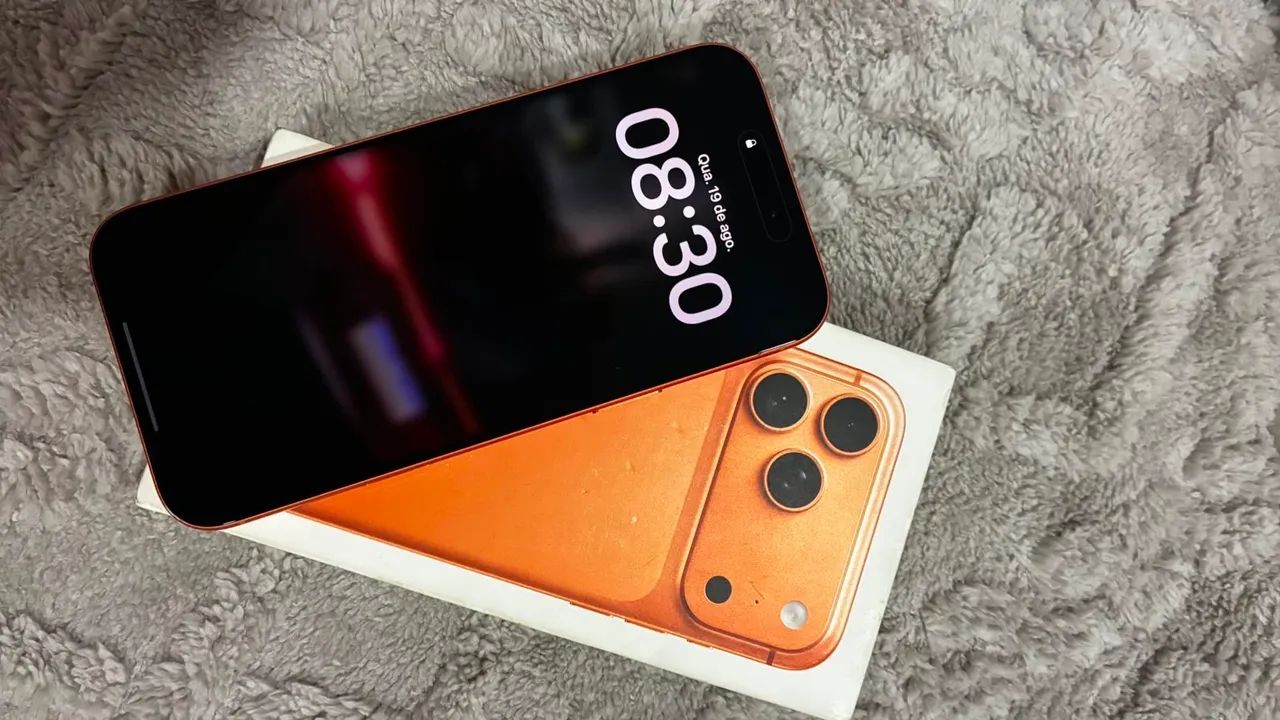 iPhone 17 Pro Max 256 G laranja  - Foto 4