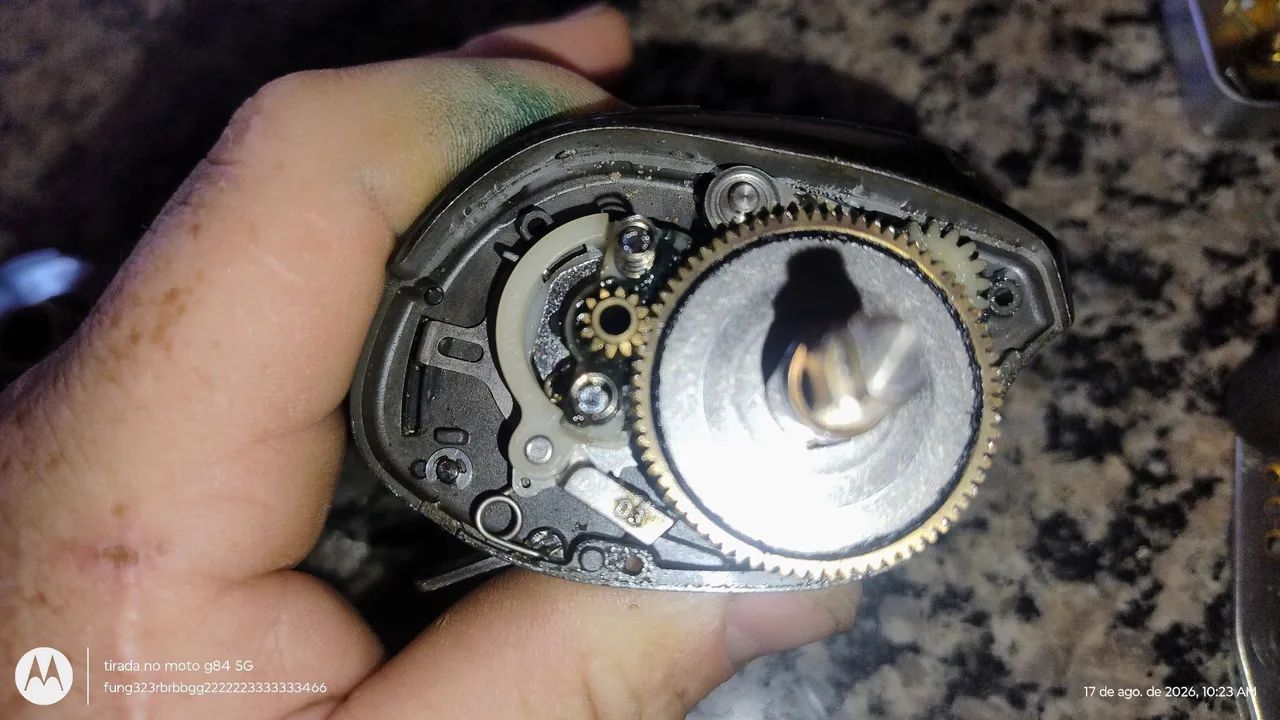 carretilha Shimano Japan original para retirada de peças - Foto 6