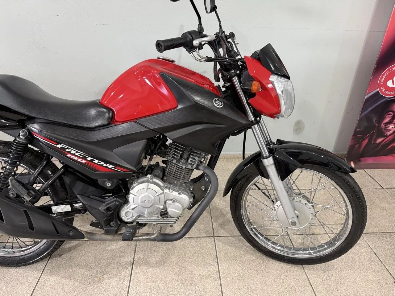 Yamaha Ybr 150 factor e 2017 - Foto 5