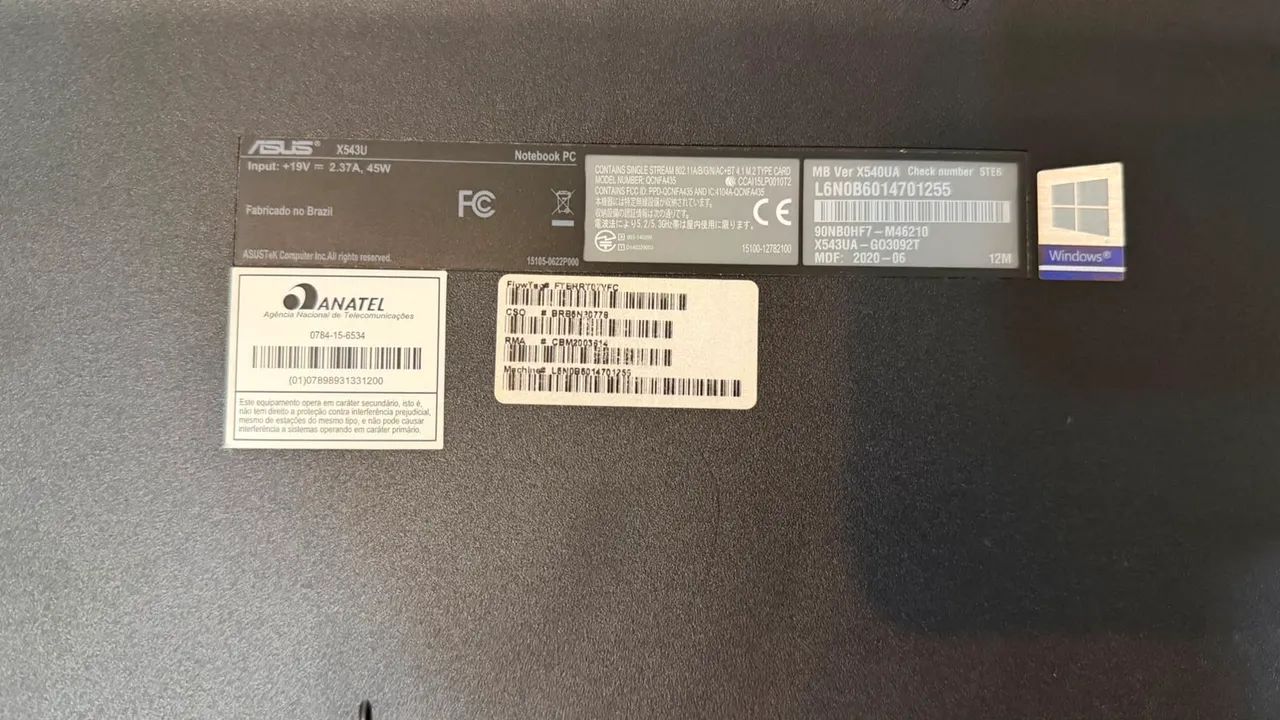 Notebook Asus X543U Core i5  - Foto 5