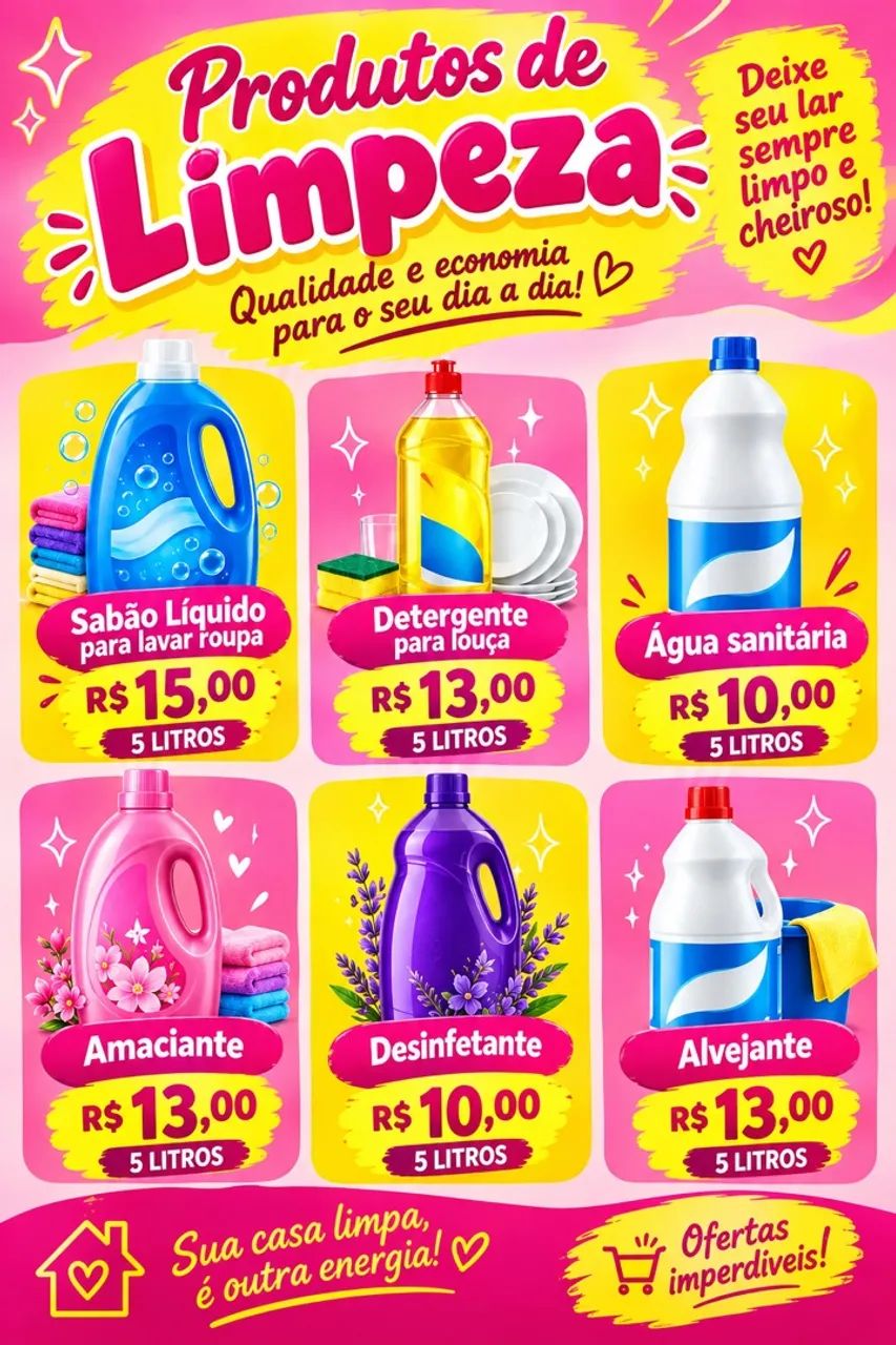 Produto de limpeza 