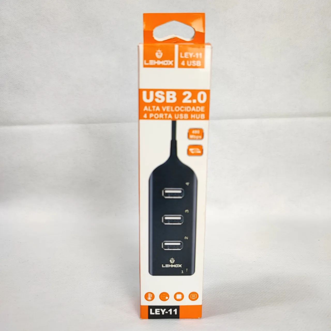 HUB USB COM 4 USBS 2.0 - Foto 2